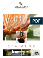 A Shakama Spa Brochure