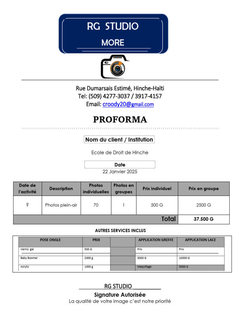 RG Studio and More | PDF