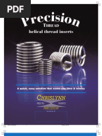 NASM33537 Helical Coil Insert Specs | PDF | Screw | Machining
