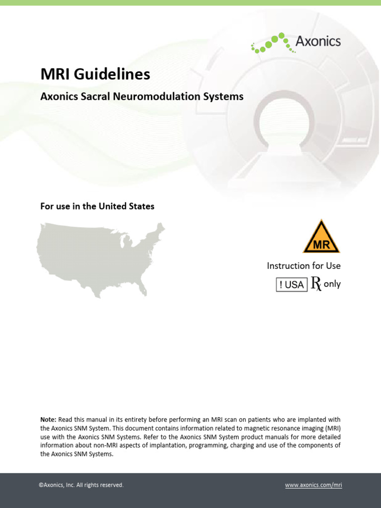 MRI Guidelines | PDF | Magnetic Resonance Imaging | Hertz