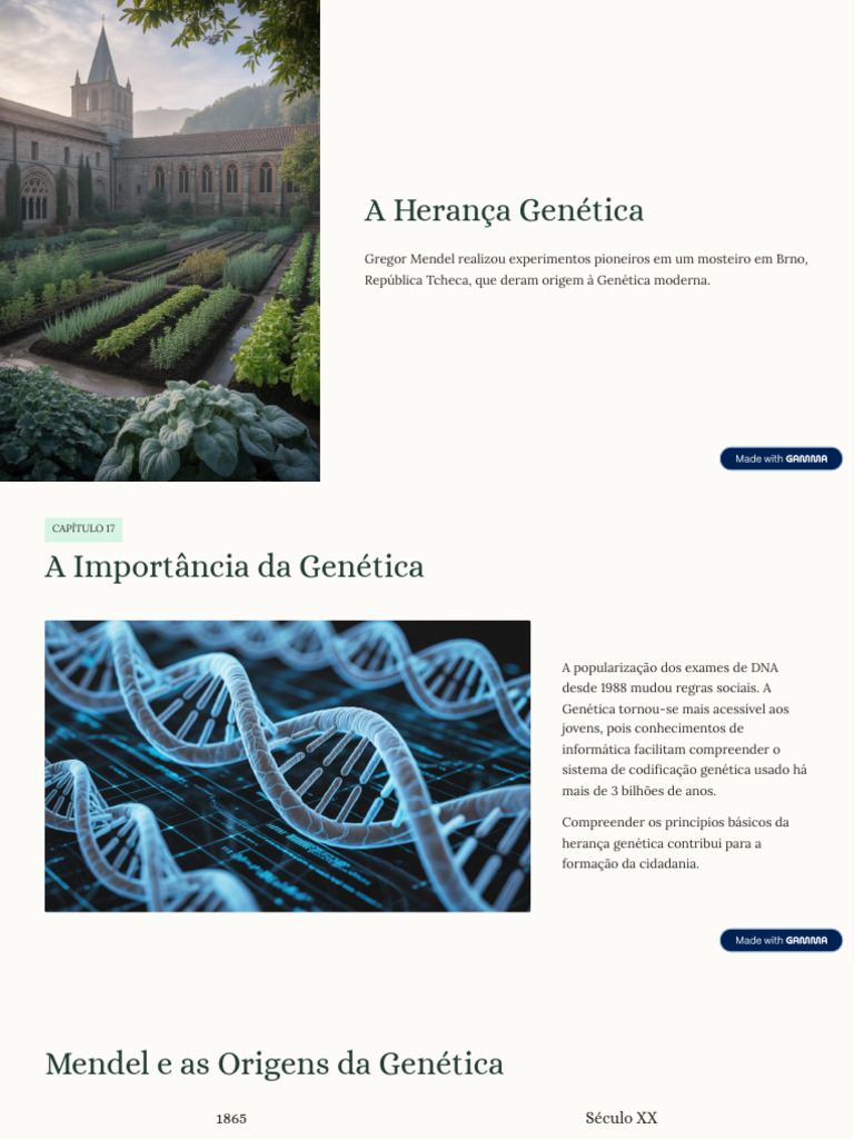 A Heranca Genetica | PDF | Alelo | Genética