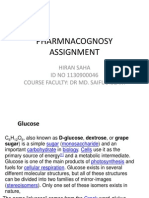 Pharmnacognosy Assignment: Hiran Saha ID NO 1130900046 Course Faculty: DR Md. Saiful Islam