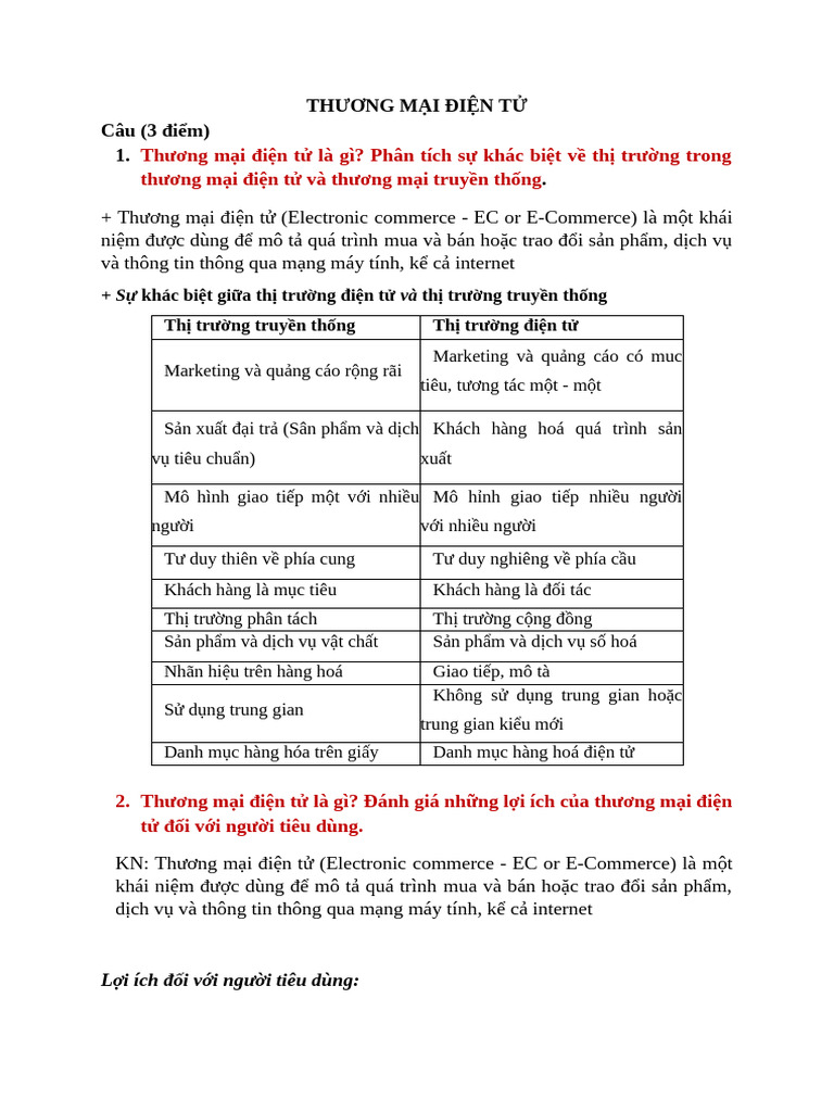 De Cuong Tmde | PDF