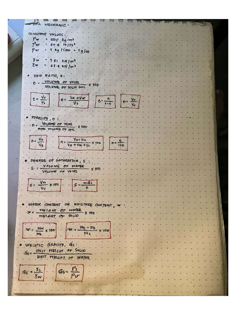 Soilmech Formula | PDF