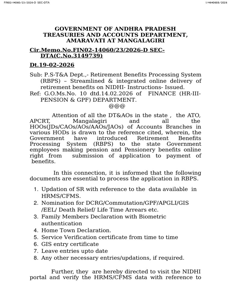 Dta Circular Memo-1 | PDF | Chess Theory | Chess Openings