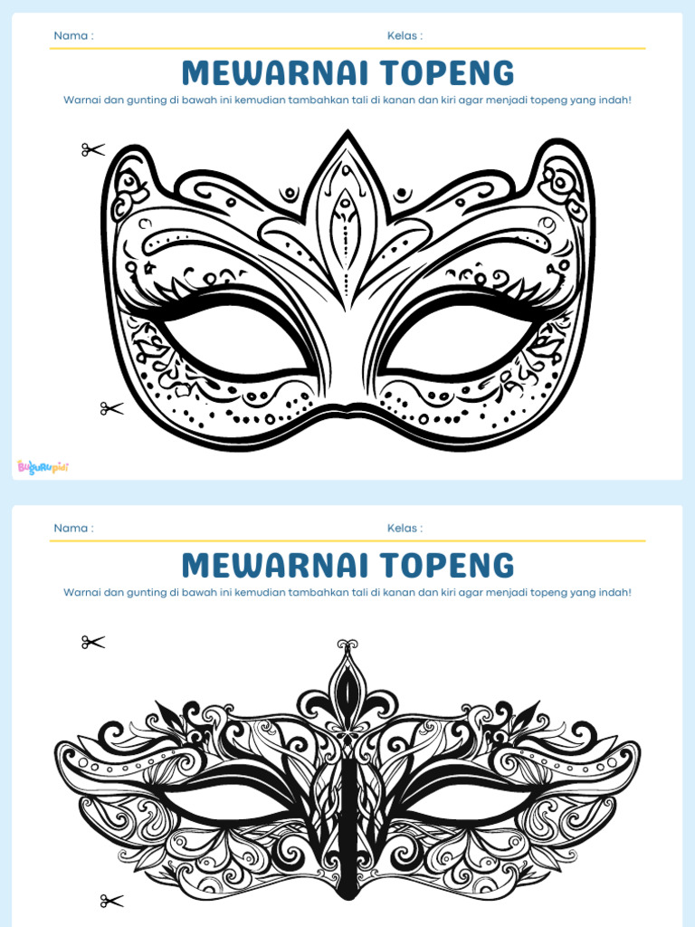 LKPD Topeng | PDF