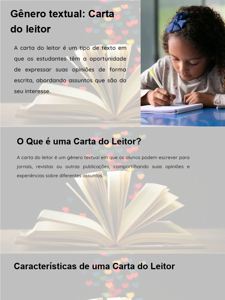Gênero Textual Carta Do Leitor | PDF | Editorial | Gênero