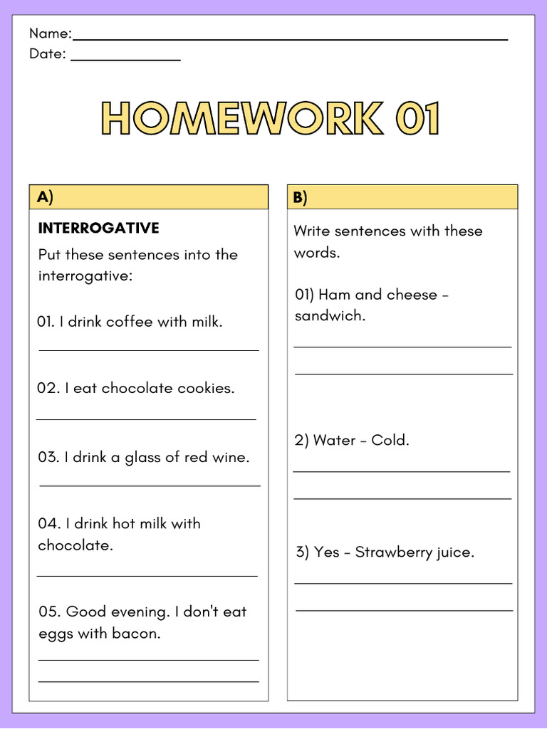 Homework | PDF