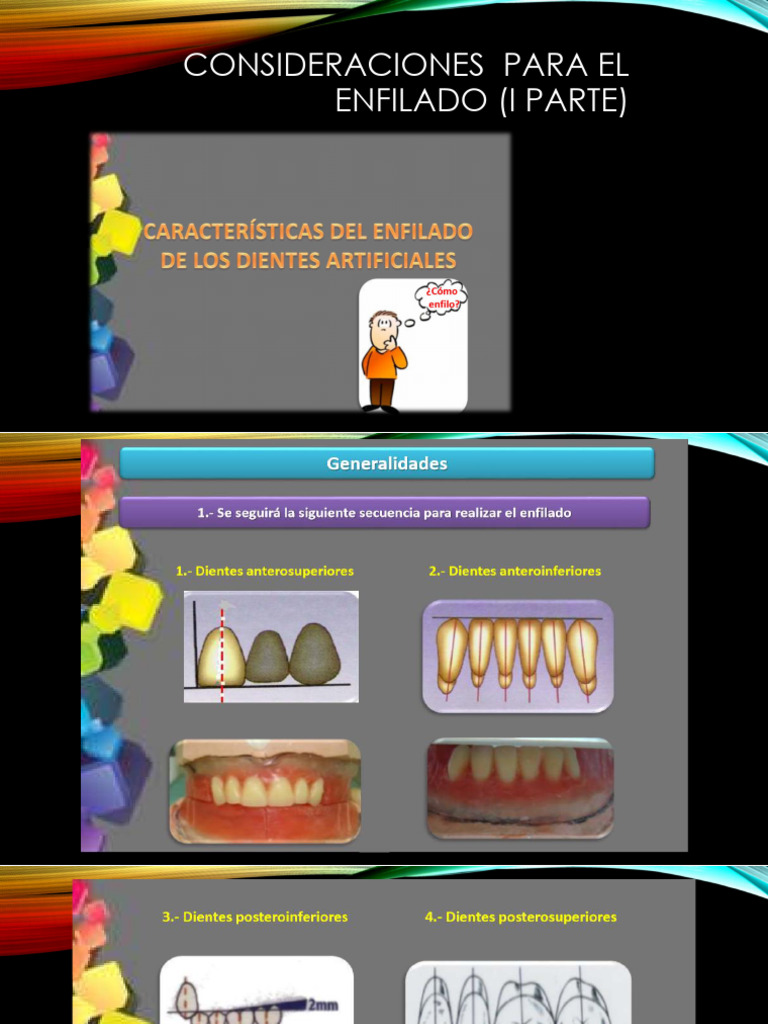 Consideraciones para El Enfilado (I Parte) | PDF