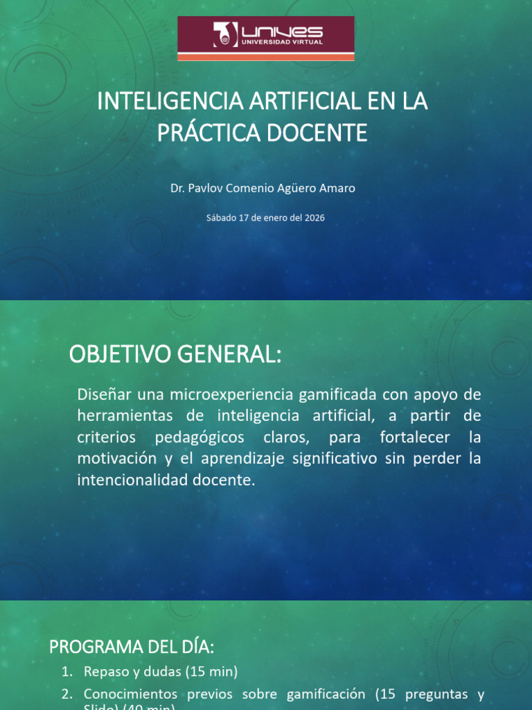 IA en La Práctica Docente Clase 9 | PDF | Inteligencia artificial ...