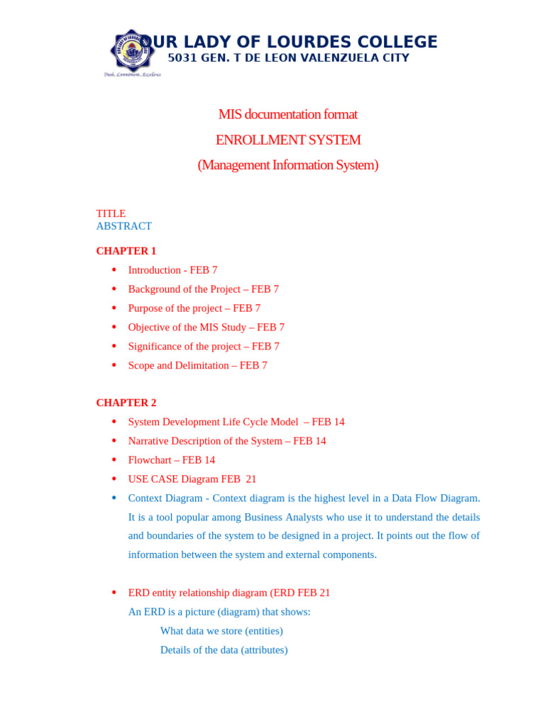 MIS Documentation Format | PDF | Data Model | Computer Engineering
