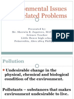 Environmental Issues and Related Problems