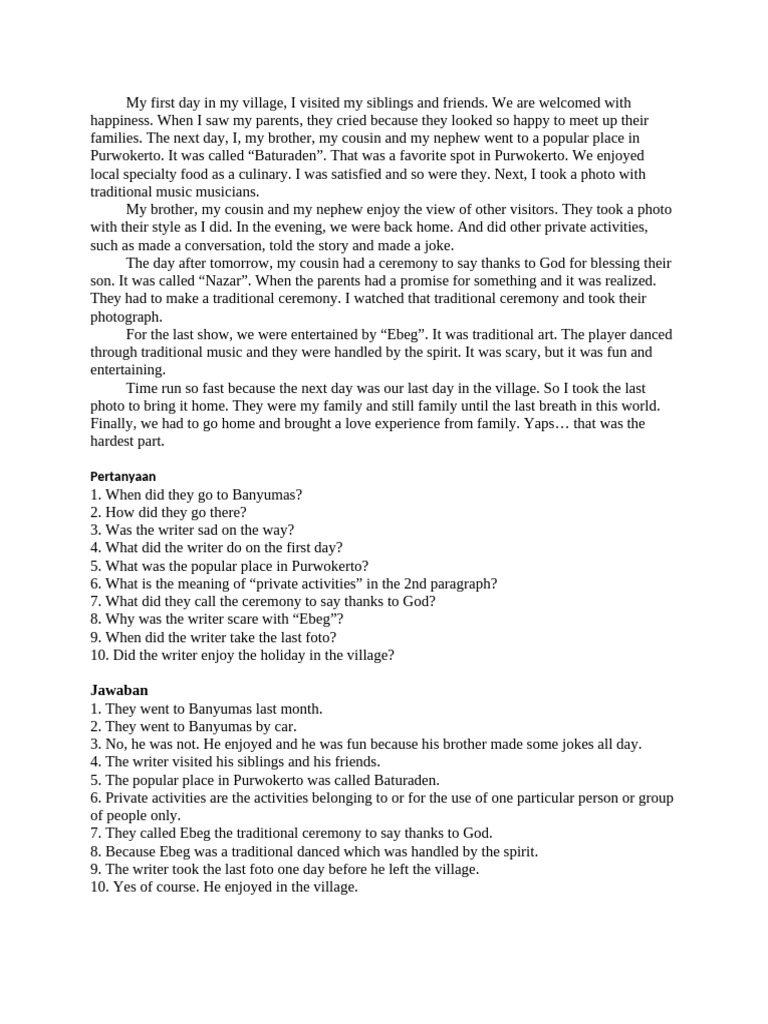 Soal Simple Past Tense Part 4 | PDF | Chess Theory | Chess