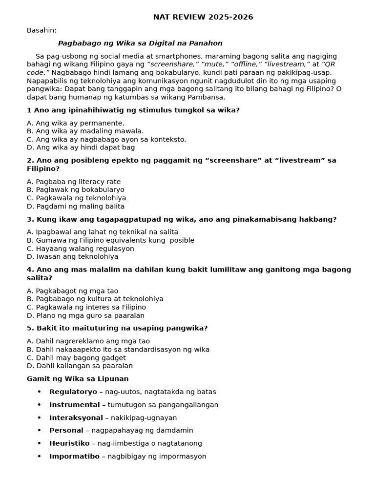 Nat Review 2025 | PDF