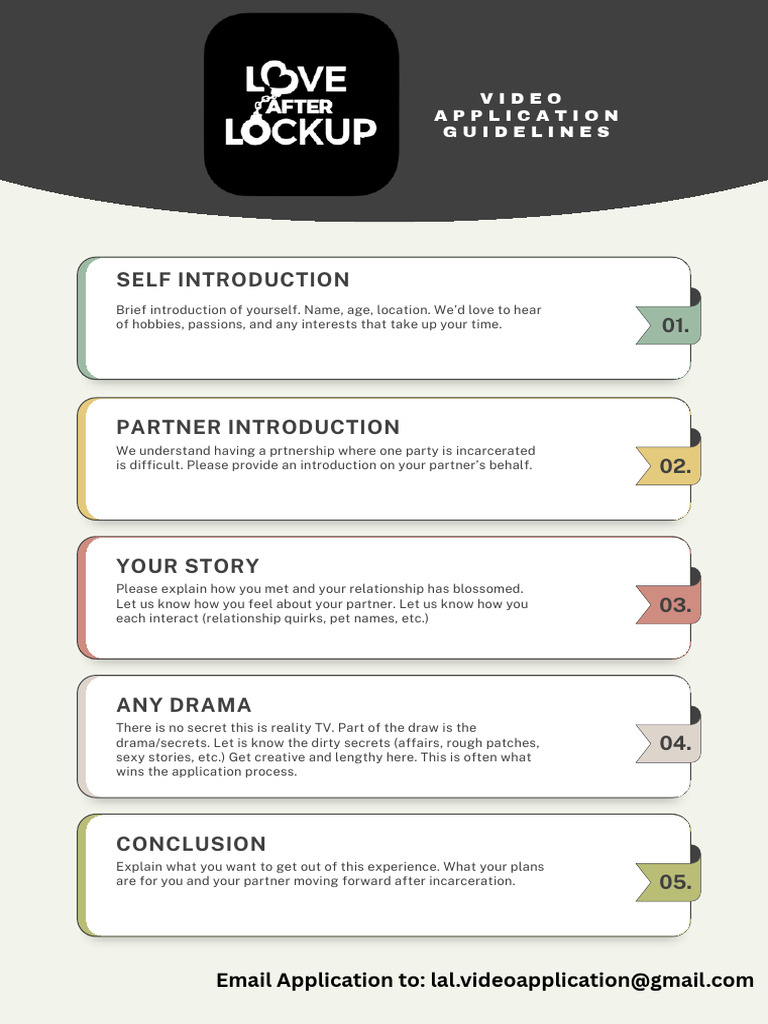 Video Application Guidelines | PDF