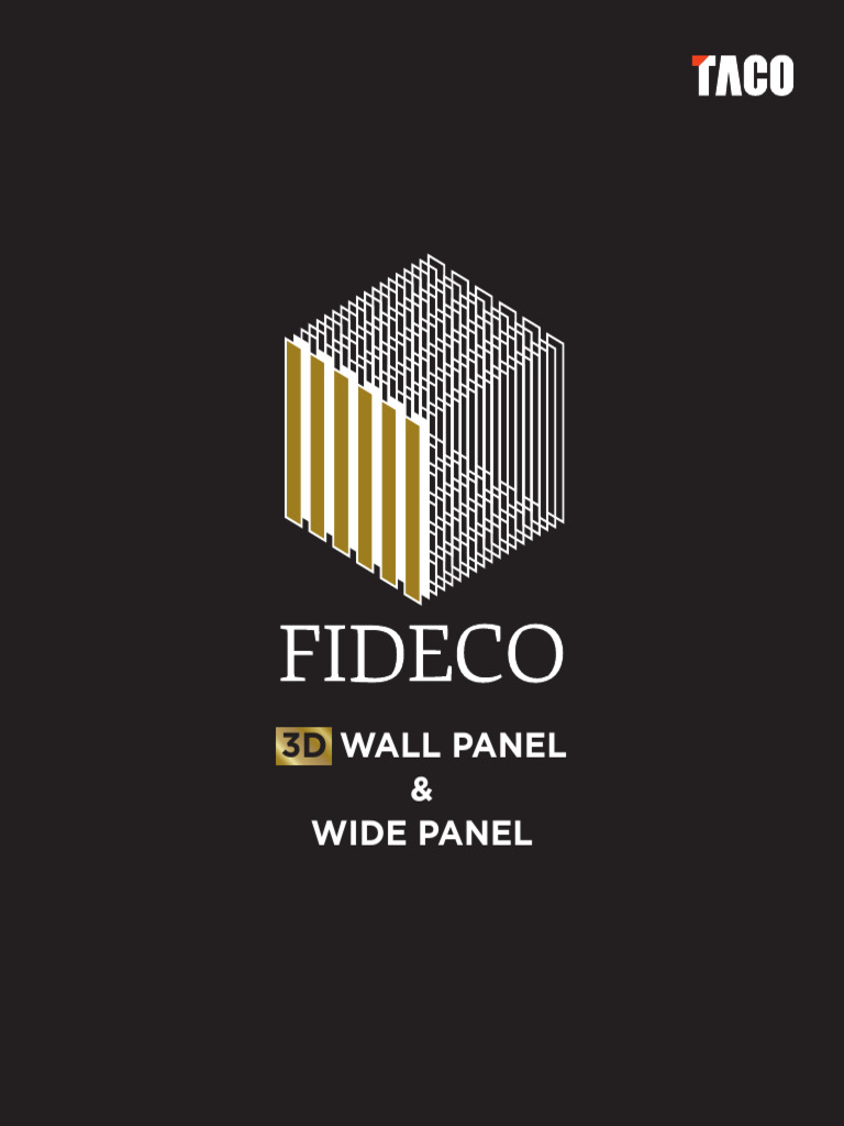 E-Katalog Fideco 3D Wall Panel 28 SKU (Digital) | PDF