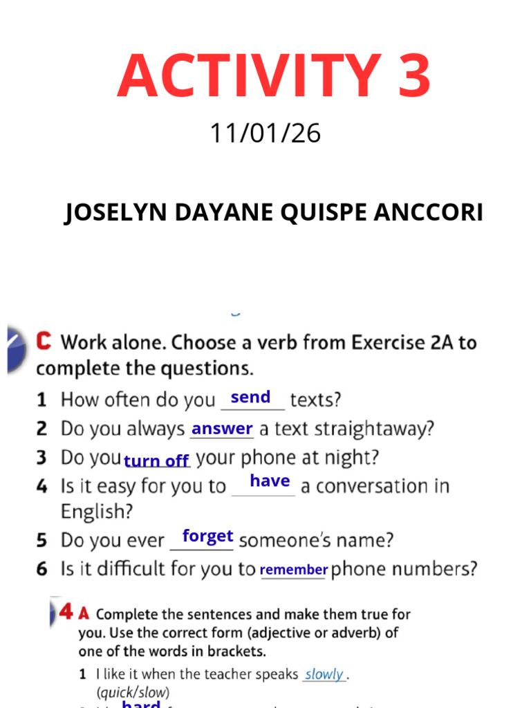 Activity 1 | PDF