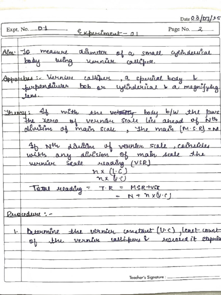 Physics Practical | PDF