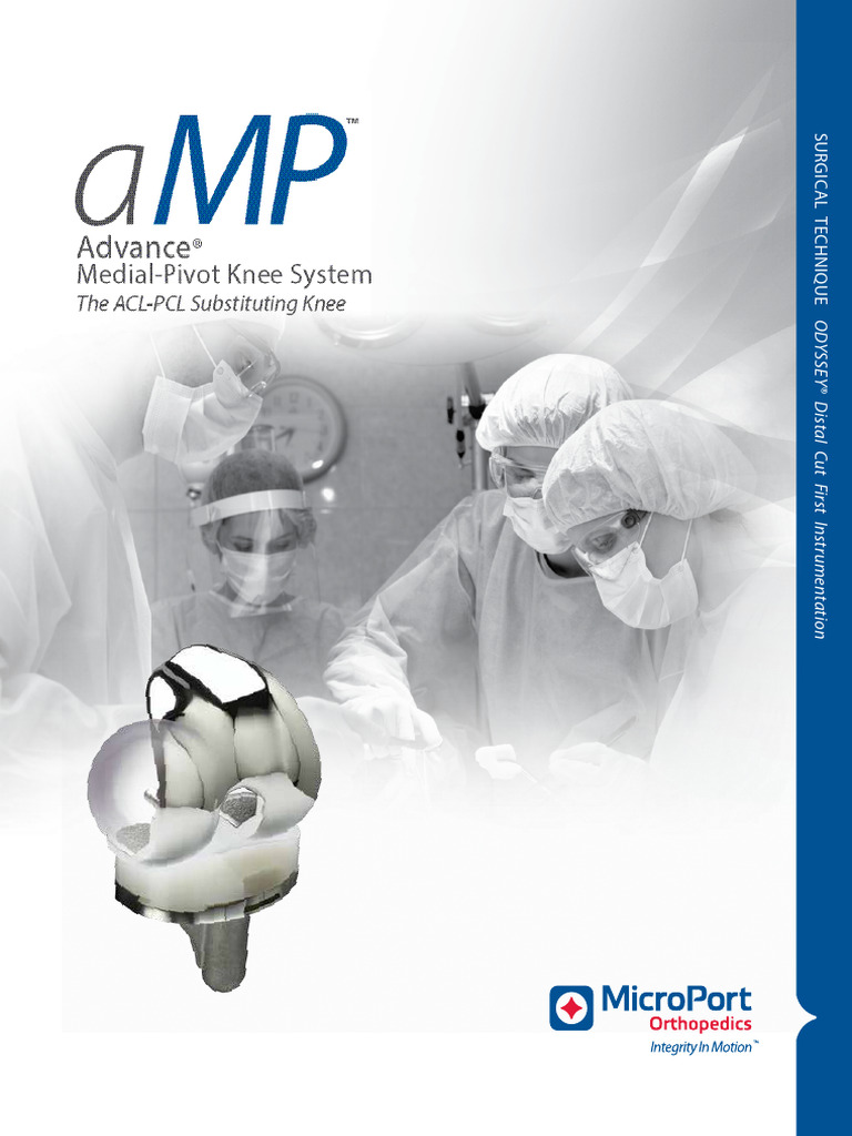 Advance Medial Pivot - Tecnica | PDF | Knee | Lower Limb Anatomy