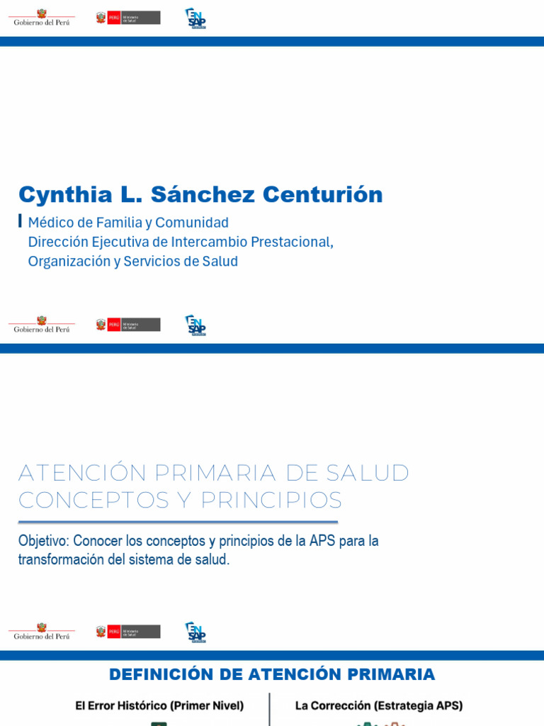 Atencion Primaria en Salud | PDF | Sistema de salud | Medicina