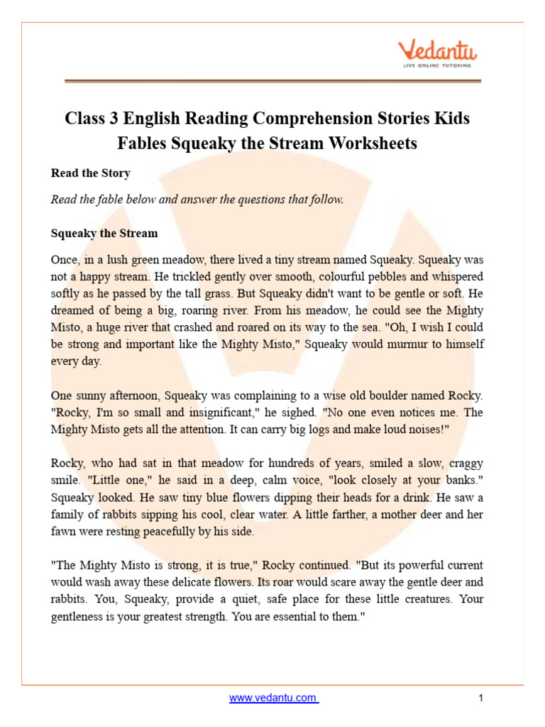 Class 3 English Grammar Worksheets With Answers PDF | PDF | Linguistics