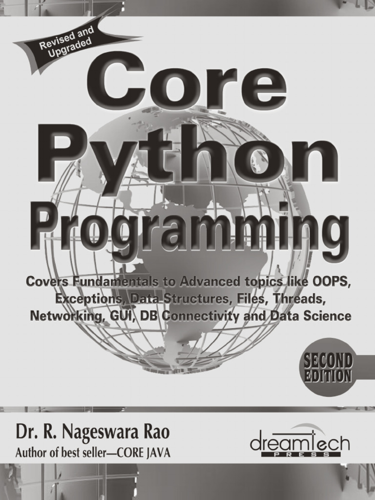 Core Python Programming 2ed 9789351198918 9789386052308 Compress Claude ...