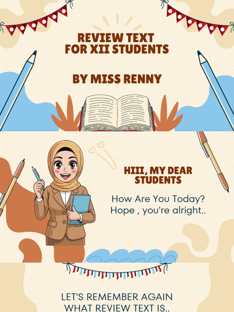 Review Text For XII Students | PDF