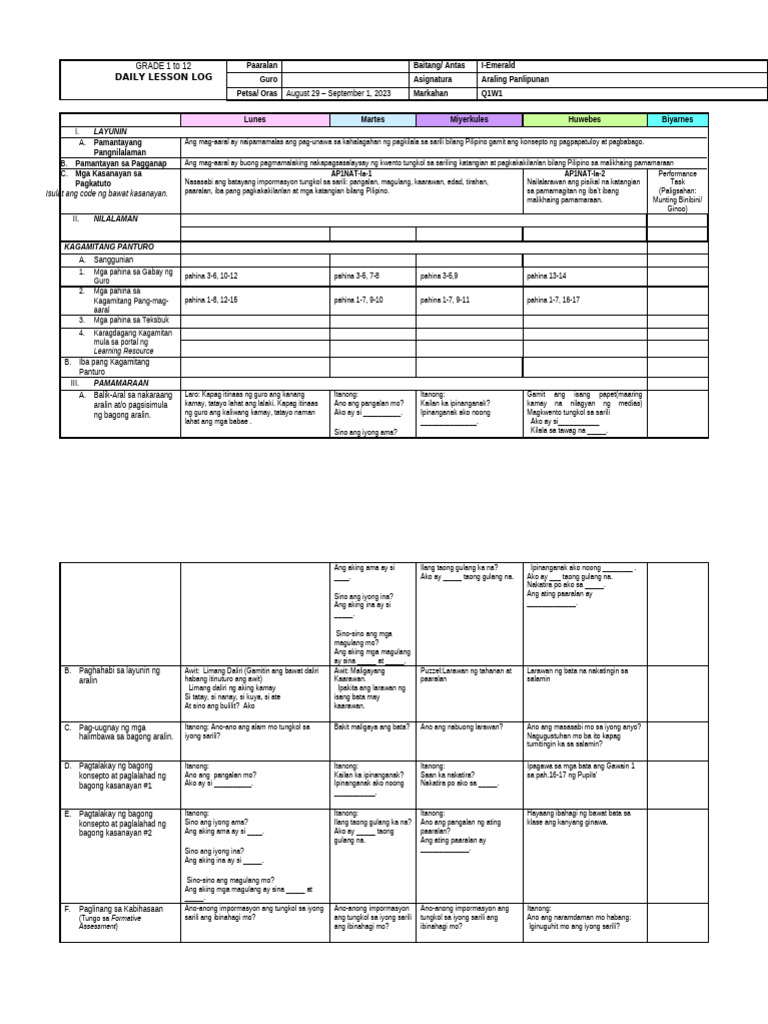 Grade 1 Ap | PDF