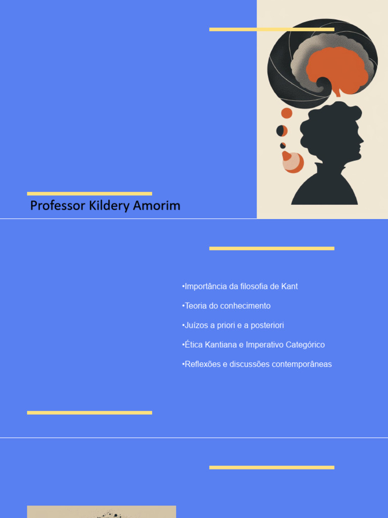 Filosofia de Kant | PDF | Immanuel Kant | A priori e a posteriori