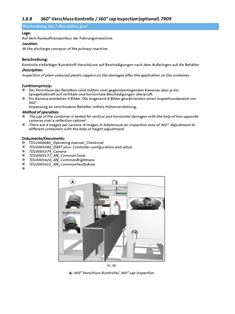 3.8.8 360° Cap Inspection (Optional) | PDF