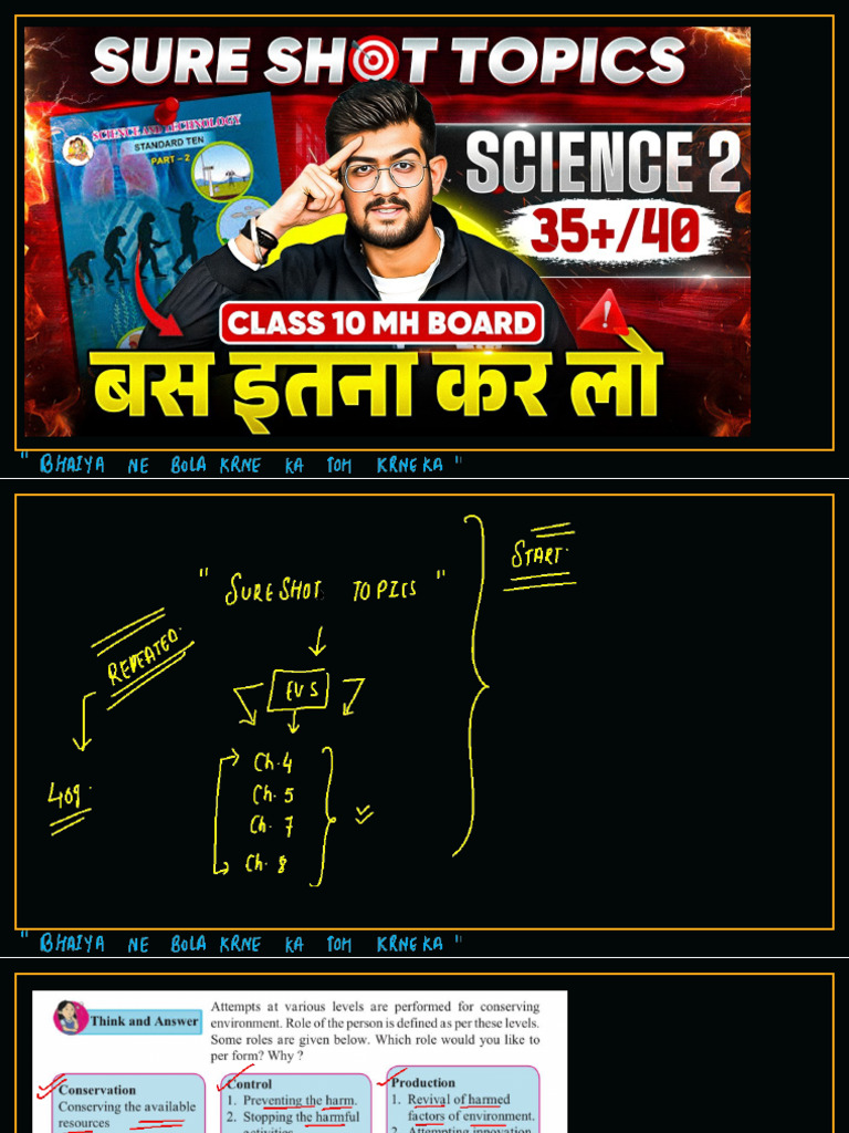 Science 2 Sureshot Topics | PDF