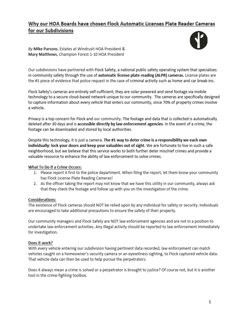 2023 Flock Article | PDF | Public Safety | Crimes