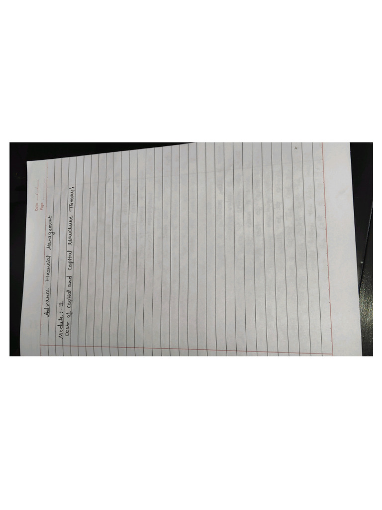 FM Notes | PDF