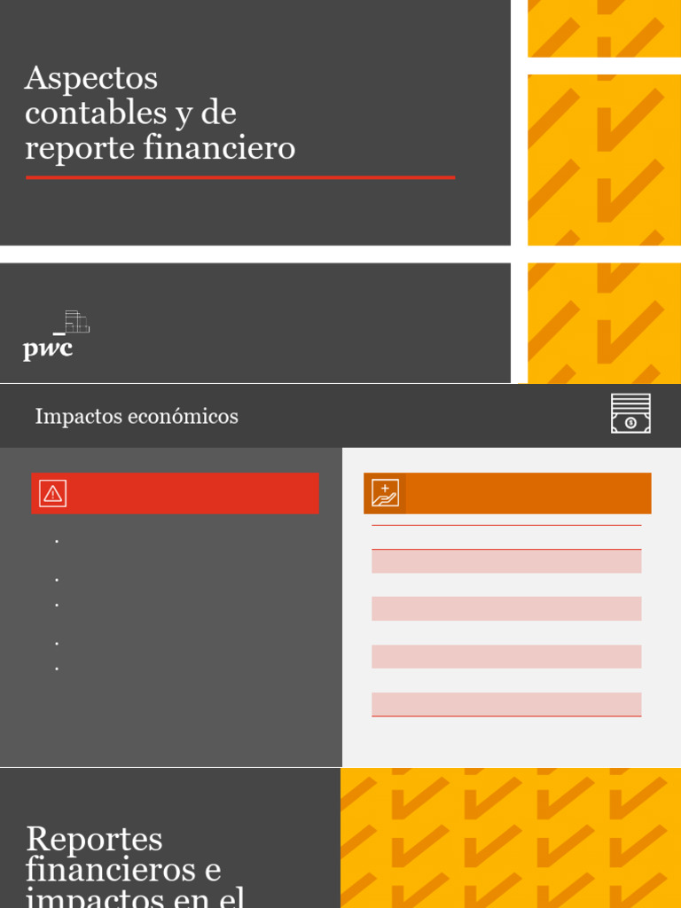 Webinar Aspectos Contables y de Reporte Financiero | PDF | Depreciación ...