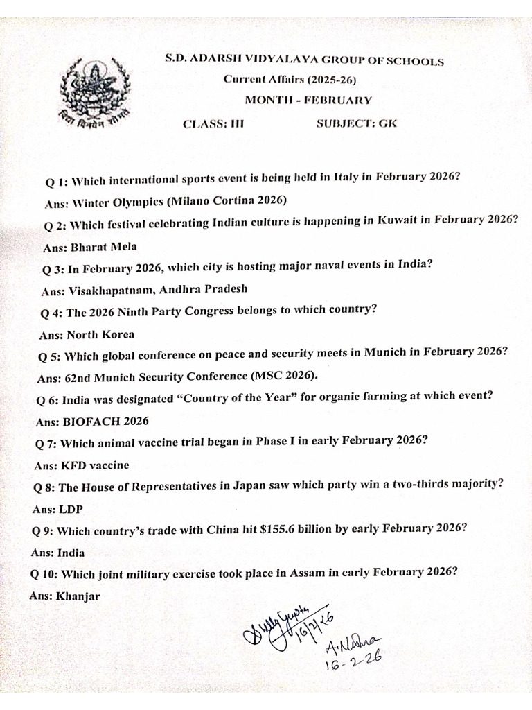 Class 3 | PDF