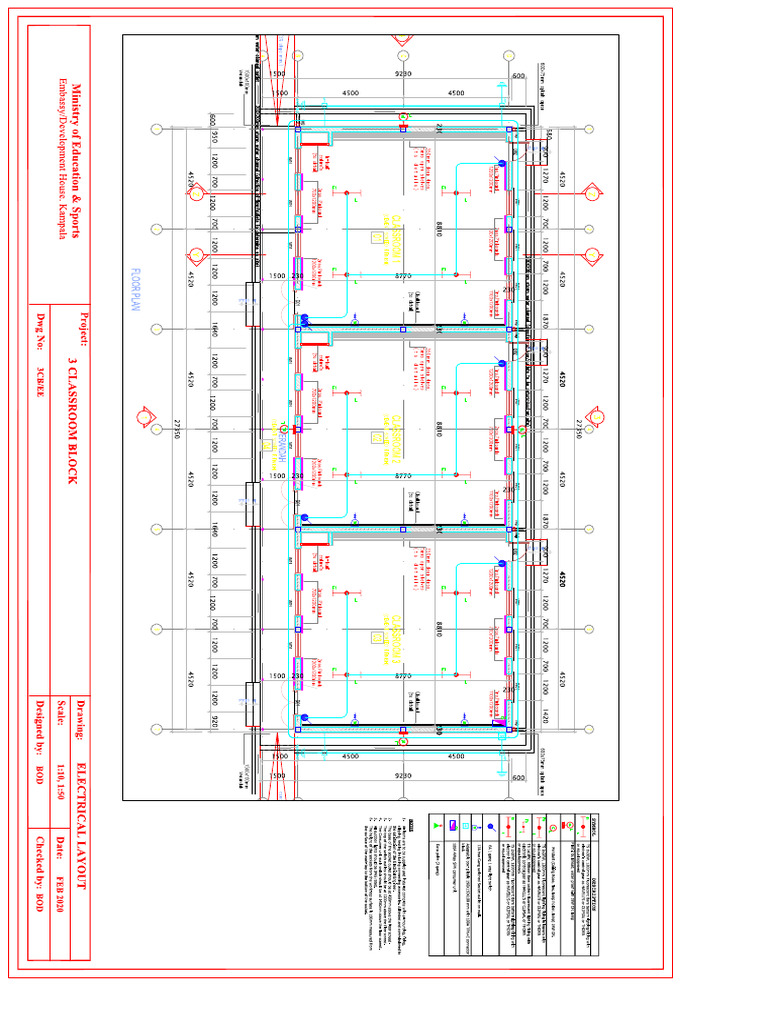 3 Classroom Block Elec | PDF