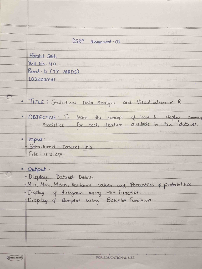 DSRP | PDF