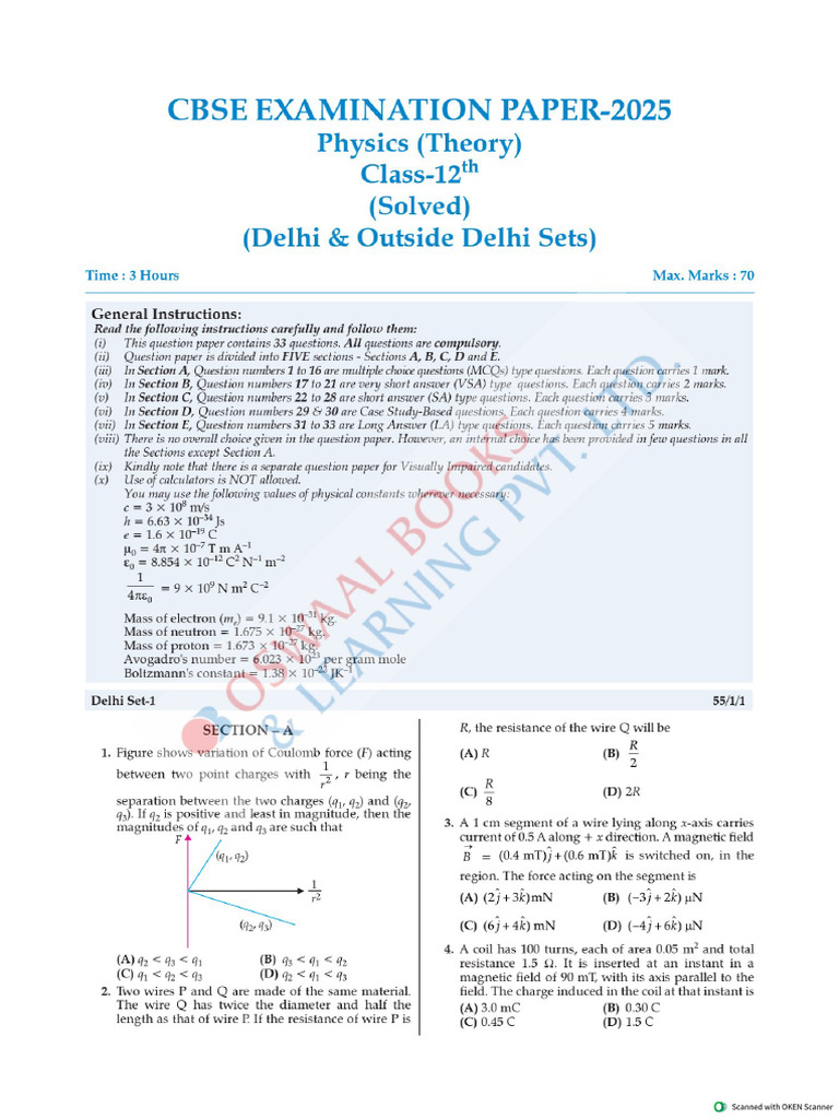 Physics 2025 | PDF