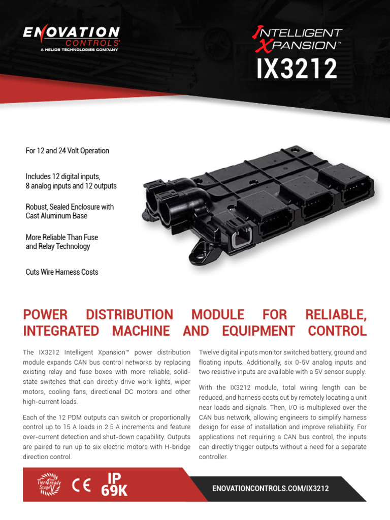 PDM Data Sheet | PDF | Switch | Fuse (Electrical)