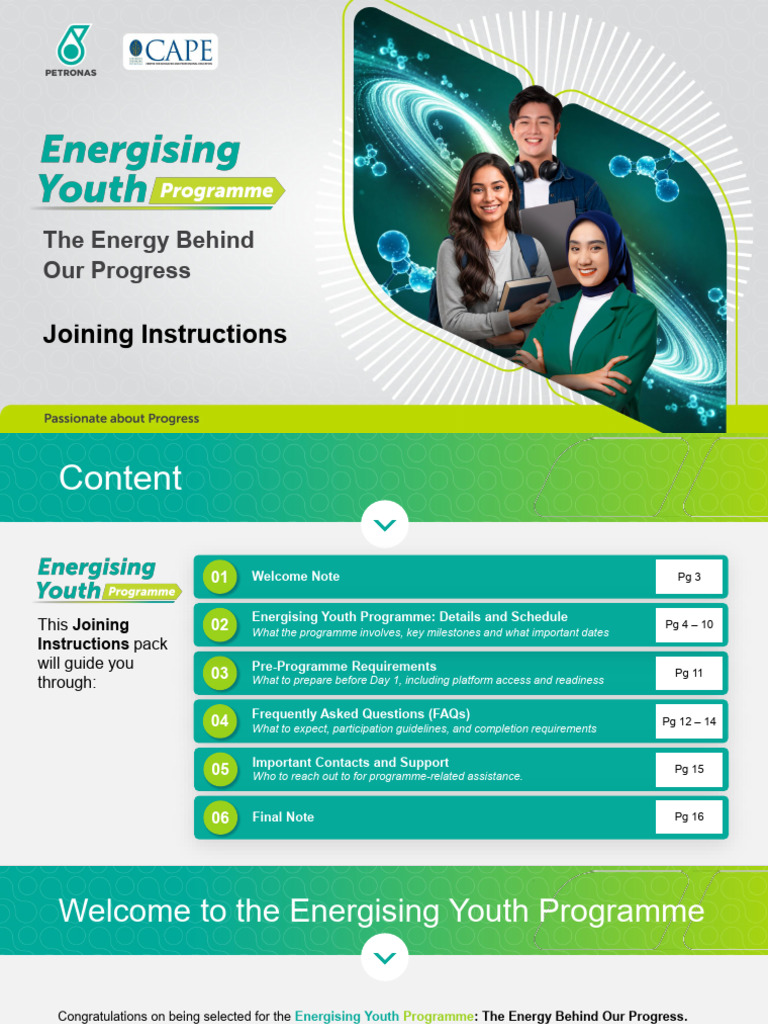 EYP Joining Instructions-1 | PDF