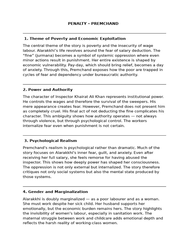 Penalty Textual Analysis | PDF | Poverty | Poverty & Homelessness