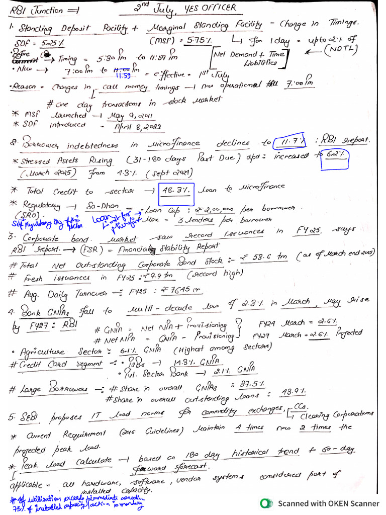 2-July, 2025, Handwritten Notes | PDF