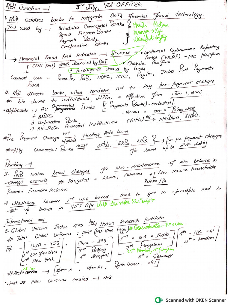 03 07 2025, Handwritten Notes | PDF