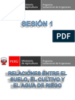 SESIÓN 1 - Relación Agua Suelo Planta + Guias Prácticas