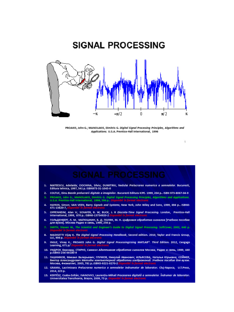 Cap 1 Signals | PDF | Applied Mathematics | Signal Processing