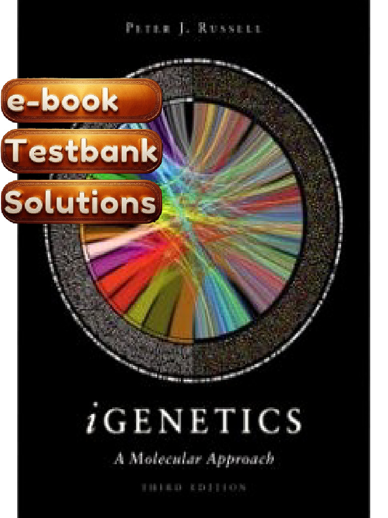 Textbook Solutions IGenetics A Molecular Approach 3rd Edition by Peter J Russell - Examly - Shop ...