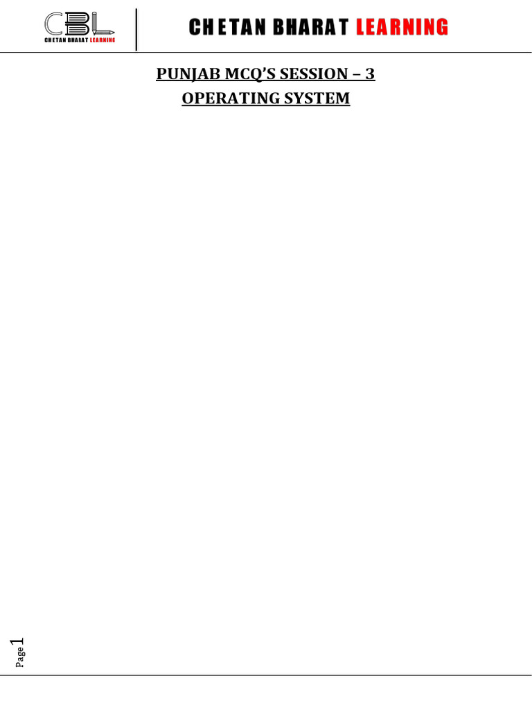 1618398344-3. Computer Information Technology | PDF | Operating System ...