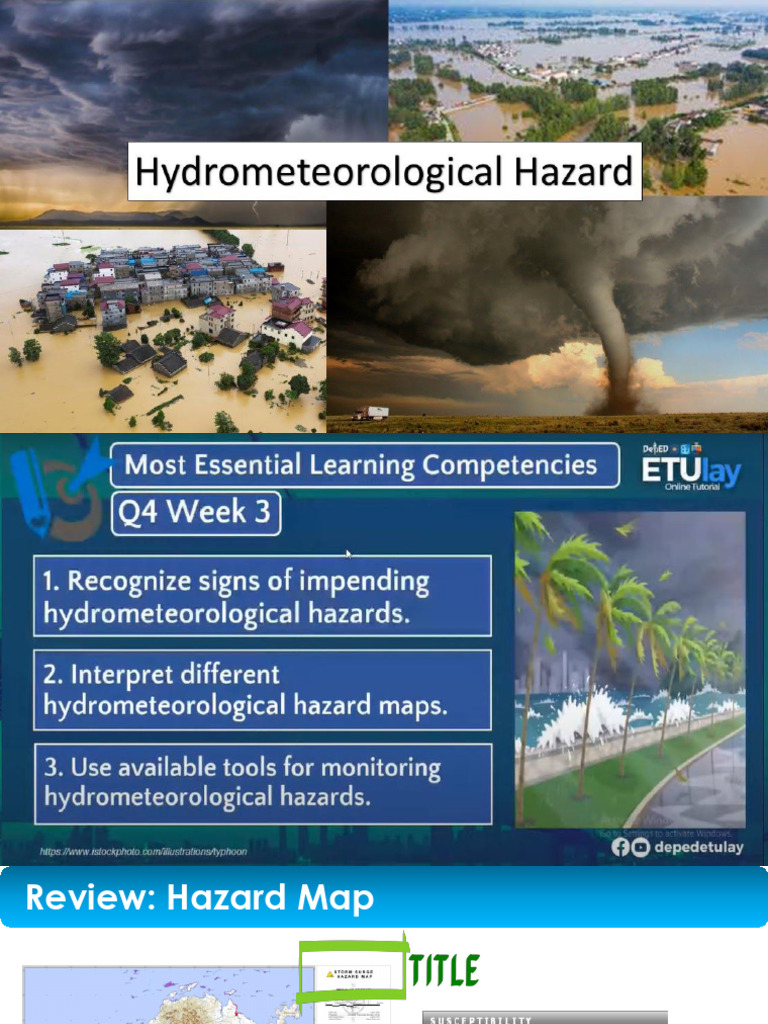 Q4 - Lesson 3 - Hydrometeorological Hazards | PDF | Tropical Cyclones ...