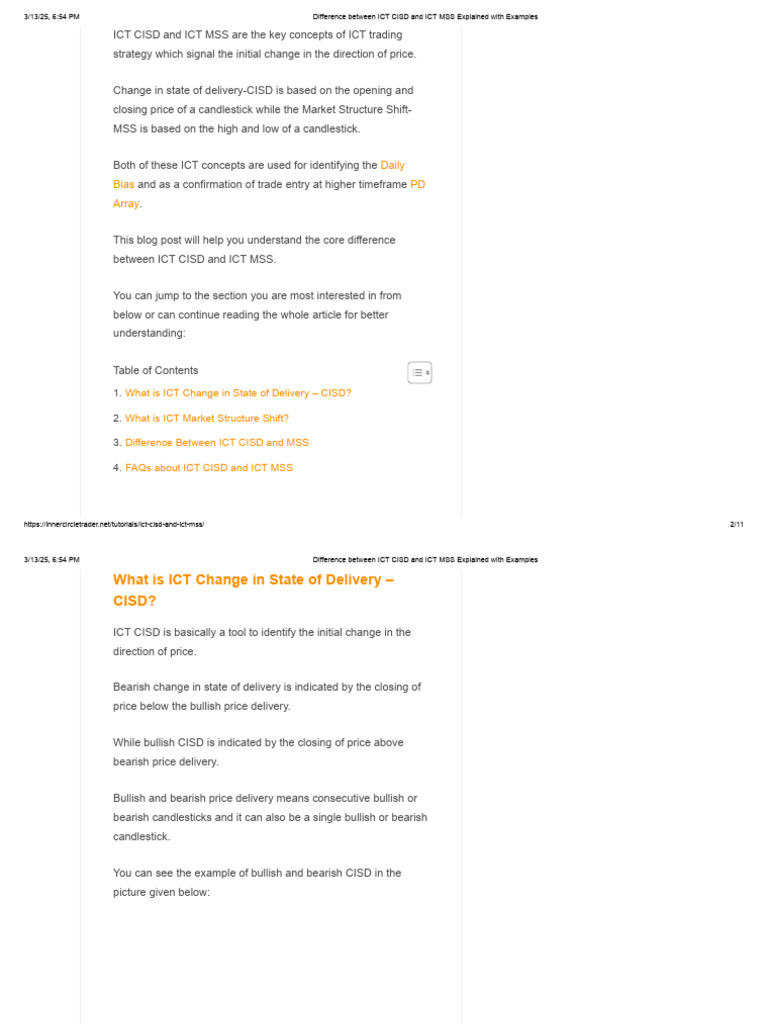 Difference Between ICT CISD and ICT MSS Explained With Examples | PDF ...