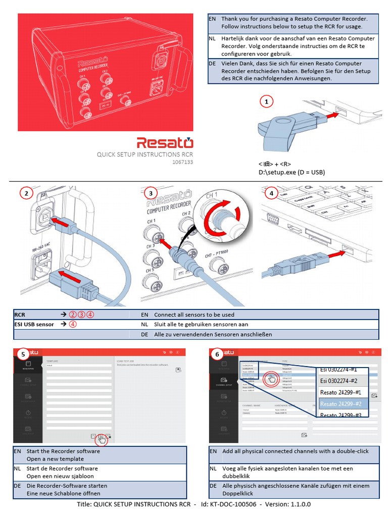 RCR Quick Guide | PDF